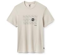 Rab - Crimp Repeat Tee - Funktionsshirt, Gr. S, beige (Pebble)