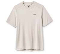 Rab - Women's Force Tee - Funktionsshirt, Gr. L 42, grau (Pebble)