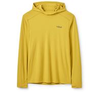 Rab Force Solar UPF40 Herren Hoodie (Gelb S)