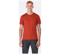 Rab Force Tee tuscan red (TRD) L