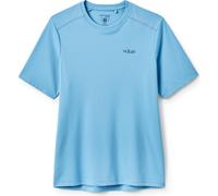 Rab - Women's Force Tee - Funktionsshirt, Gr. XS 36, blau (Bluebird)