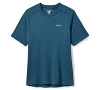 Damen Force T-Shirt - Rab Tempest Blue 12 Woman UK