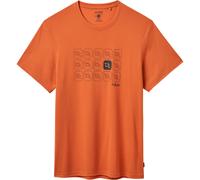 Rab - Crimp Repeat Tee - Funktionsshirt, Gr. M, orange (DarkMelba)