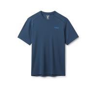 Rab - Force Tee - Funktionsshirt, Gr. M, blau (TempestBlue)