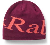 Rab Logo Beanie mulberry/hibiscus (MLH) OS