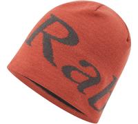 Rab Logo Beanie tuscan red/graphene (TRG) OS