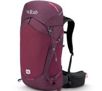 Rab Damen Protium ND 33 Liter Leichter Rucksack - Bequemer Tagesrucksack für Wandern & Trekking, mulberry, Small-Medium