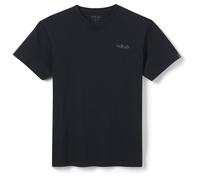 Rab - Stance Mountain Peak Tee - T-Shirt, Gr. XL, schwarz (Beluga)