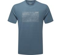 Rab Syncrino Ridge Herren T-Shirts blau Größe XXL Trekking Hautfreundlich Merinowolle
