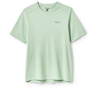 Rab - Women's Force Tee - Funktionsshirt, Gr. L 42, grün (FigGreen)