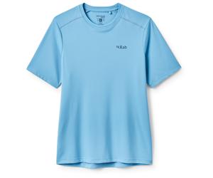 Rab - Women's Force Tee - Funktionsshirt, Gr. S 38, blau (Bluebird)