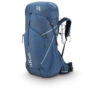 rab muon nd50l wanderrucksack fur damen blau 50