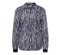 Rabe Bluse Gemustert - Hemdkragen, Langarm