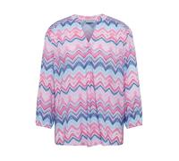 Rabe Bluse Zick-Zack Muster in Rosa für Damen