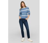 Rabe Strickpullover Butterfly Damen – 50% Baumwolle/50% Polyacryl, gestreift – Gr. 48