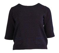 Rabe Damen Langarmshirt mit Allover-Muster und Taschen