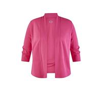 Rabe Damen Strickjacke Uni Dark PINK - 46