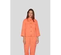 Rabe Hemdjacke in Orange - Größe 44 | Damenjacken