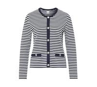 Rabe Jacke Butterfly Damen Dunkelblau Gr. 40 83% Polyester 12% Viskose 5% Elasthan gerader Abschluss