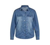 Rabe Jeansbluse in Blau - Größe 50 | Damen Blusen