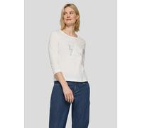 Rabe Longsleeve in Creme - Größe 44 | Damen Tops