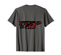 Rabe mit Beere - Northwest Coast Formline Design T-Shirt