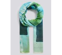 Rabe Schal Mountain Lake – Damen, dunkelblau, 100% Polyester, gemustert, Gr. ONE