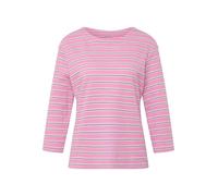 Rabe Print-Shirt T-Shirt Damen Größe 40 Rosa 52%Baumwolle/28%Polyester/20%Viskose gerade