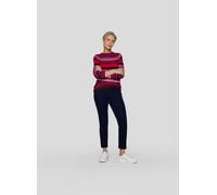 Strickpullover RABE "RABE Farbenfroher Ringelpullover" Gr. 48, pink Damen Pullover (91296709-48) pink