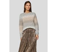 Strickpullover RABE "Pullover", Damen, Gr. 36, grau, 32%Polyacryl, 32%Wolle, 20%Polyamid, 16%Alpaka, gerade, gerader Abschluss, Pullover Strickpullover (13773620-36) grau