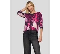 Strickpullover RABE "Pullover", Damen, Gr. 48, violett, 50%Viskose 28%Polyamid 22%Polyester, gerade, gerader Abschluss, Pullover (19075238-48) violett