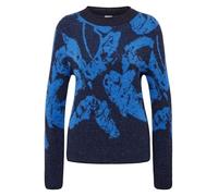 Rabe Pullover Gemustert in Dunkelblau für Damen