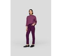 Print-Shirt RABE "Sweatshirt", Damen, Gr. 46, violett, 70%Polyester 28%Viskose 2%Elastan, gerade, Shirts (85578361-46) violett