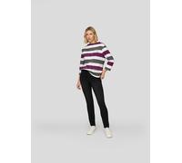 Print-Shirt RABE "T-Shirt", Damen, Gr. 46, violett, 76%Baumwolle 16%Polyester 8%Elastan, gerade, Shirts (78474213-46) violett