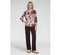 Klassische Bluse RABE "Bluse", Damen, Gr. 40, bunt (rosa), 100%Viskose, gerade, Blusen Bluse (53073269-40) rosa