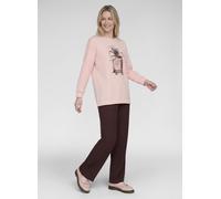 Print-Shirt RABE "T-Shirt", Damen, Gr. 46, rosa, 100%Baumwolle, unifarben, Shirts (37011038-46) rosa