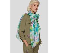 Schal RABE "Schal", Damen, grün, 100%Polyester, geblümt, Modetücher (39522323-0) grün