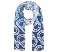 Schal RABE "Schal", Damen, blau (dunkelblau), 100%Polyester, gemustert, Modetücher Schal (92235739-0) dunkelblau
