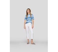 Print-Shirt RABE "T-Shirt", Damen, Gr. 44, blau, 92%Baumwolle, 8%Elastan, gemustert, Shirts (43749062-44) blau