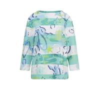 Rabe Sweatshirt Gemustert in Grün für Damen