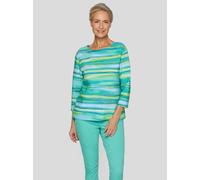 Rabe Sweatshirt Aquarell Optik - U-Boot Ausschnitt, 3/4 Arm