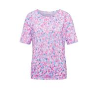 Rabe T-Shirt Powder Rose Mandelblüte Floraler Print Rosa Damen Größe 40