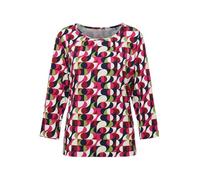 Rabe T-Shirt Gemustert - Rundhals, 3/4 Arm