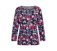 Rabe T-Shirt Gemustert - Rundhals, 3/4 Arm