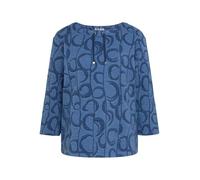 Rabe T-Shirt Pazifik Damen Dunkelblau Gr. 42 3/4-Ärmel 70% Polyester 28% Viskose 2% Elastan