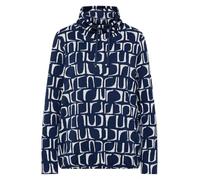 Rabe Langarmshirt Pazifik Damen Rundhals bedruckt 62% Polyester 34% Viskose 4% Elasthan Gr. 48