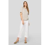 Kurzarmshirt RABE, Damen, Gr. 44, thymian, Jersey, Obermaterial: 54% Viskose, 46% Polyester, geringelt, gestreift, normal hüftbedeckend, Rundhals, Shirts, im Streifen-Look und mit Rundhals (61948142-4