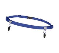Race Number Belt, Adjustable Bib Holder, 94cmx2.5cm/37x0.98in Sports Waist Band, Durable Elastic Strap, Quick Release Buckle, for Fitness, Riding, Hiking, Competitive Events, blau, Beziehen Sie sich