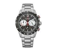 Racing Chronograph für Herren, Eco-Drive, Edelstahl
