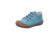 Naturino Racoon Calf Waxed Spazz.Lin.Wool für Kinder, blau, Gr. 22 EU